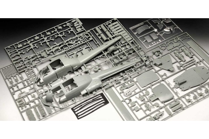 Plastic ModelKit vrtulník 04960 - Bell UH-1C (1:35)