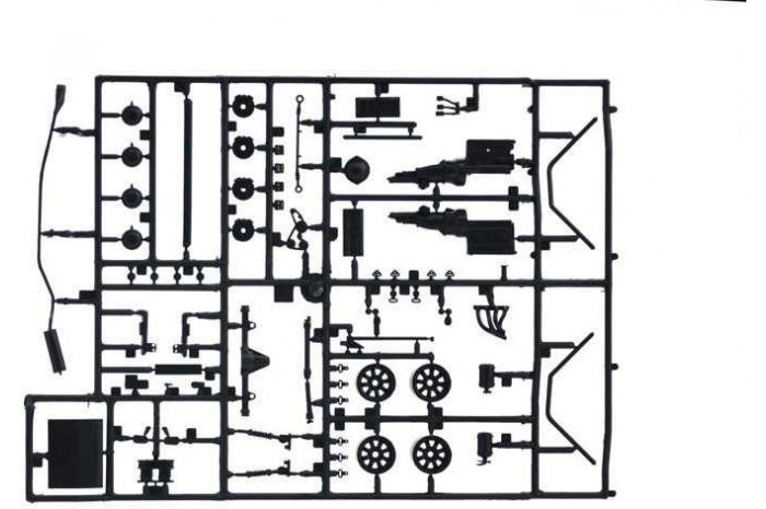 Model Kit auto 3650 - Ford Escort RS1800 MK.II Lombard RAC Rally (1:24)