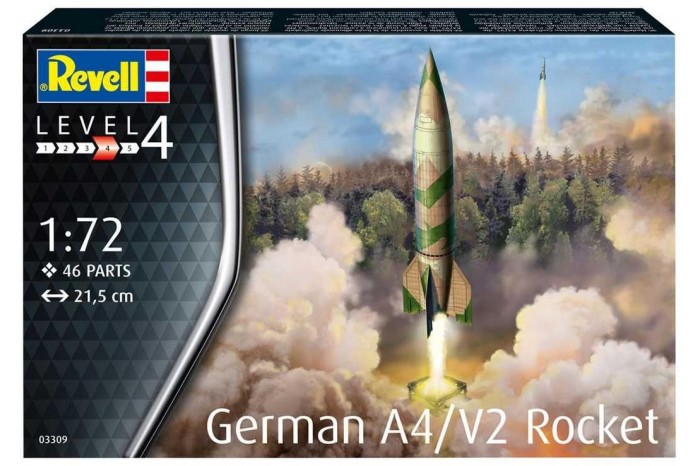 Plastic ModelKit  03309 - German A4/V2 Rocket (1:72)