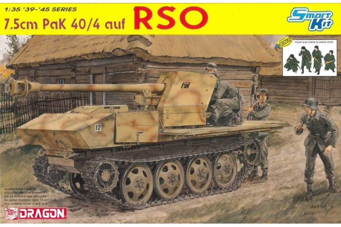 7.5cm PaK 40/4 auf RSO  (1:35) - 6640