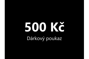 Dárkový poukaz 500 Kč