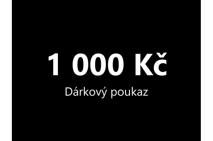 Dárkový poukaz 500 Kč