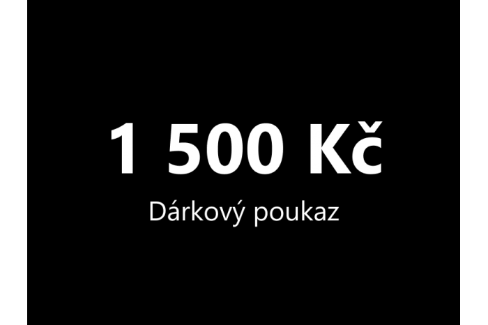 Dárkový poukaz 500 Kč