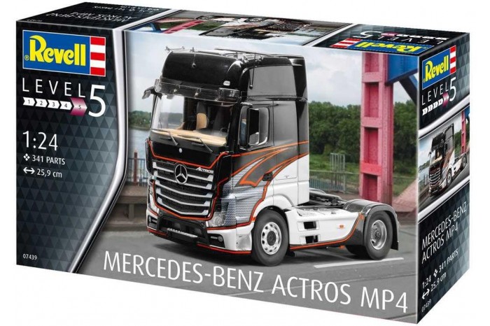 Plastic ModelKit auto 07439 - Mercedes-Benz Actros MP4 (1:24)