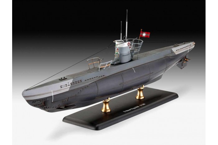Plastic ModelKit ponorka 05155 - German Submarine Type IIB (1943) (1:144)