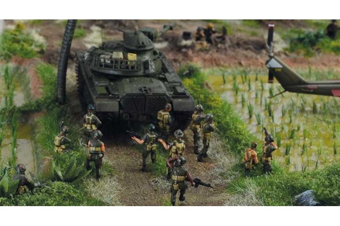 Model Kit diorama 6184 - Operation Silver Bayonet - Vietnam War 1965 (1:72)