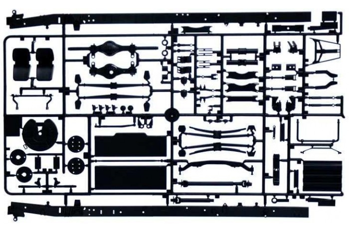 Model Kit truck 3939 - IVECO Turbostar 190-42 Canvas (1:24)