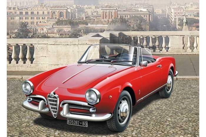 Model Kit auto 3653 - ALFA ROMEO GIULIETTA SPIDER 1300 (1:24)