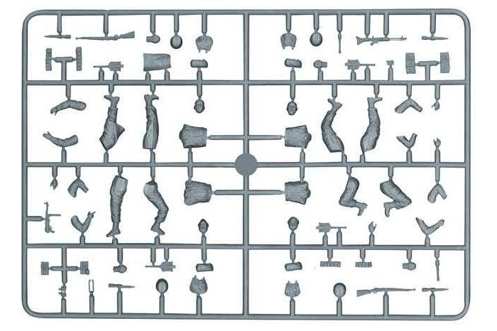 Model Kit military 6561 - Sd. Kfz. 10 Demag D7 with German Paratroops (1:35)