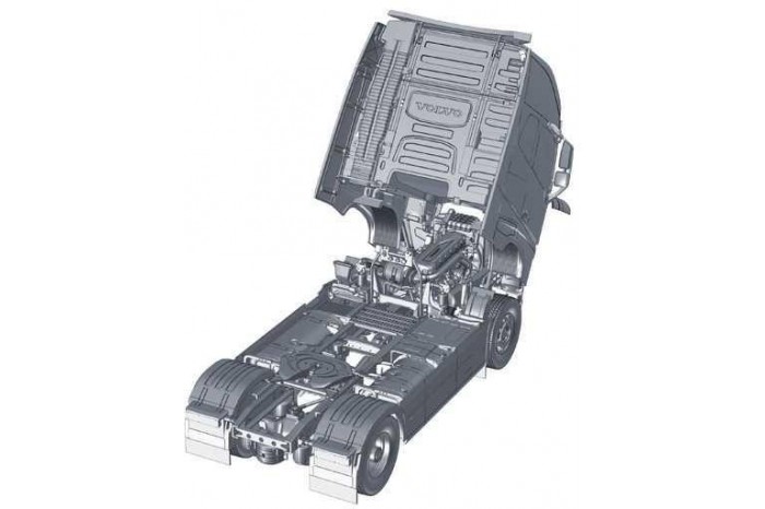 Model Kit truck 3940 - VOLVO FH4 GLOBETROTTER XL (1:24)