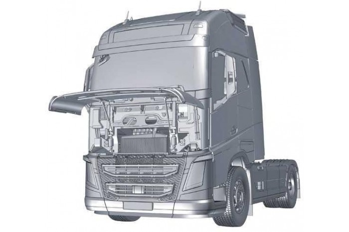 Model Kit truck 3940 - VOLVO FH4 GLOBETROTTER XL (1:24)
