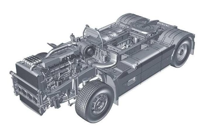 Model Kit truck 3940 - VOLVO FH4 GLOBETROTTER XL (1:24)