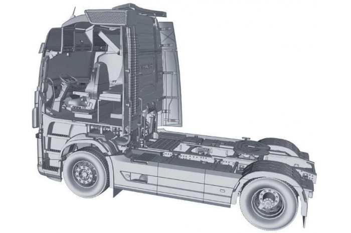 Model Kit truck 3940 - VOLVO FH4 GLOBETROTTER XL (1:24)