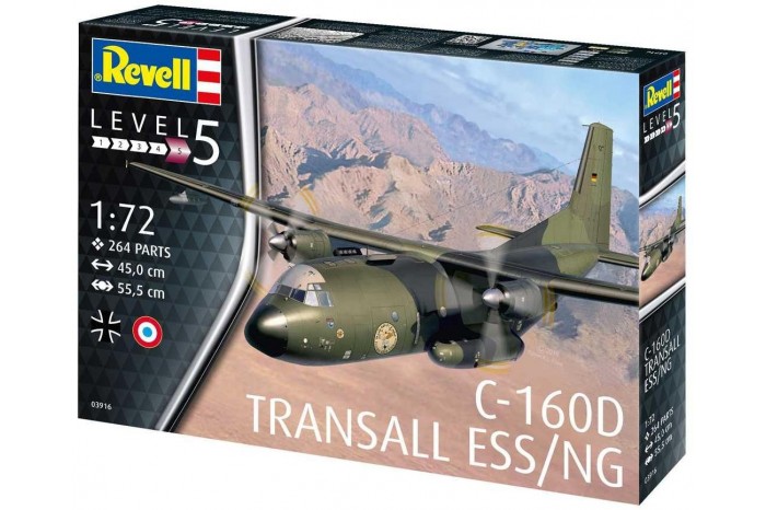 Plastic ModelKit letadlo 03916 - C-160 Transall "Eloka" (1:72)