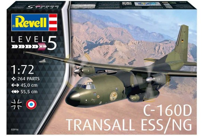Plastic ModelKit letadlo 03916 - C-160 Transall "Eloka" (1:72)