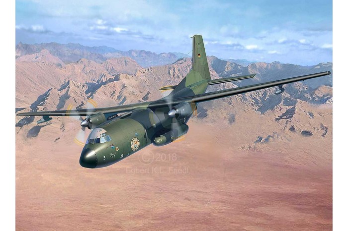 Plastic ModelKit letadlo 03916 - C-160 Transall "Eloka" (1:72)