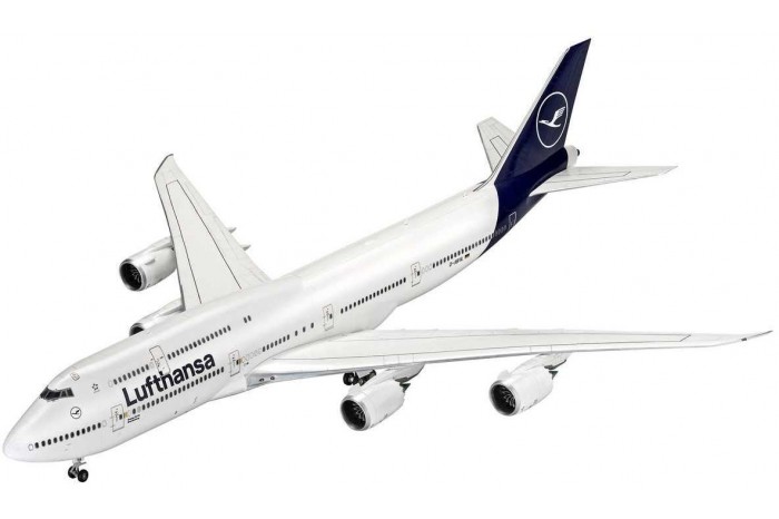 Plastic ModelKit letadlo 03891 - Boeing 747-8 Lufthansa "New Livery" (1:144)