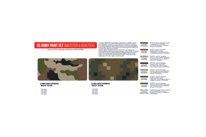 US Army MASSTER & DUALTEX - AS99