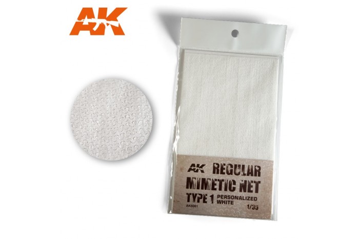 CAMOUFLAGE NET WHITE TYPE 1 - AK8061