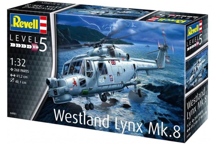 Plastic ModelKit vrtulník 04981 - Westland Lynx Mk. 8 (1:32)