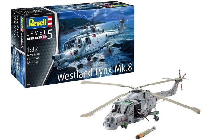 Plastic ModelKit vrtulník 04981 - Westland Lynx Mk. 8 (1:32)