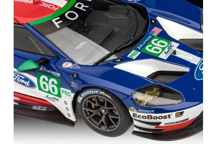 Plastic ModelKit auto 07041 - Ford GT Le Mans 2017 (1:24)
