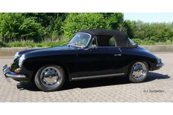 Plastic ModelKit auto 07043 - Porsche 356 Cabriolet (1:16)