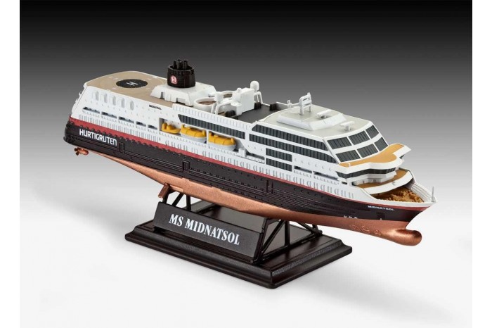Gift-Set loď 05692 - 125 Years Hurtigruten TROLLFJORD & MIDNATSOL (1:1200)