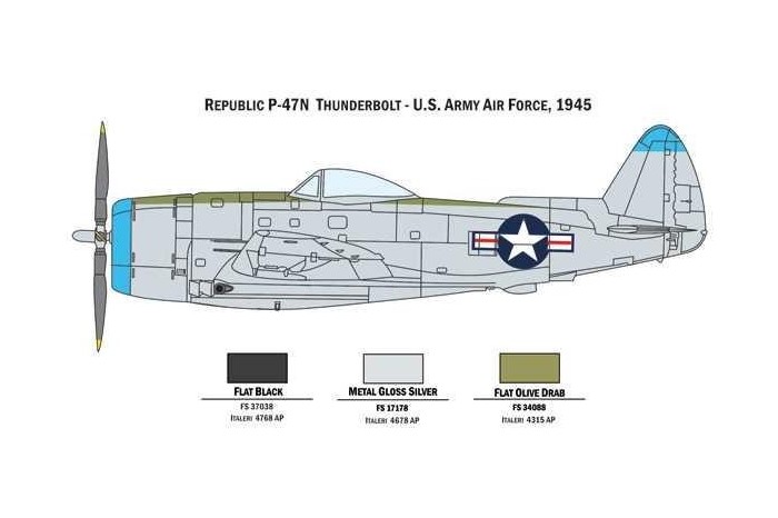 Model Kit War Thunder 35102 - P-47 N and P-51 D (1:72)