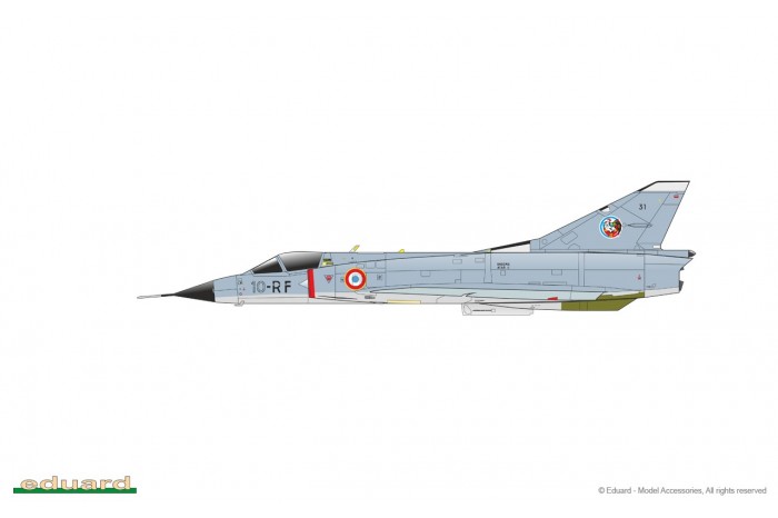 プラモデル完成機　1/48　Mirage Ⅲ C ミラージュIII C (プラモデル) - ホビーサーチ ミリタリープラモ