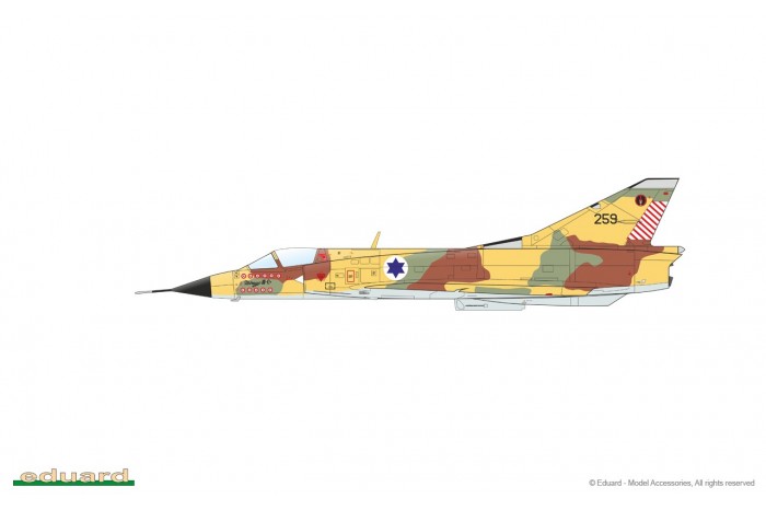 プラモデル完成機　1/48　Mirage Ⅲ C ミラージュ III C 1/48 - エデュアルドeショップ