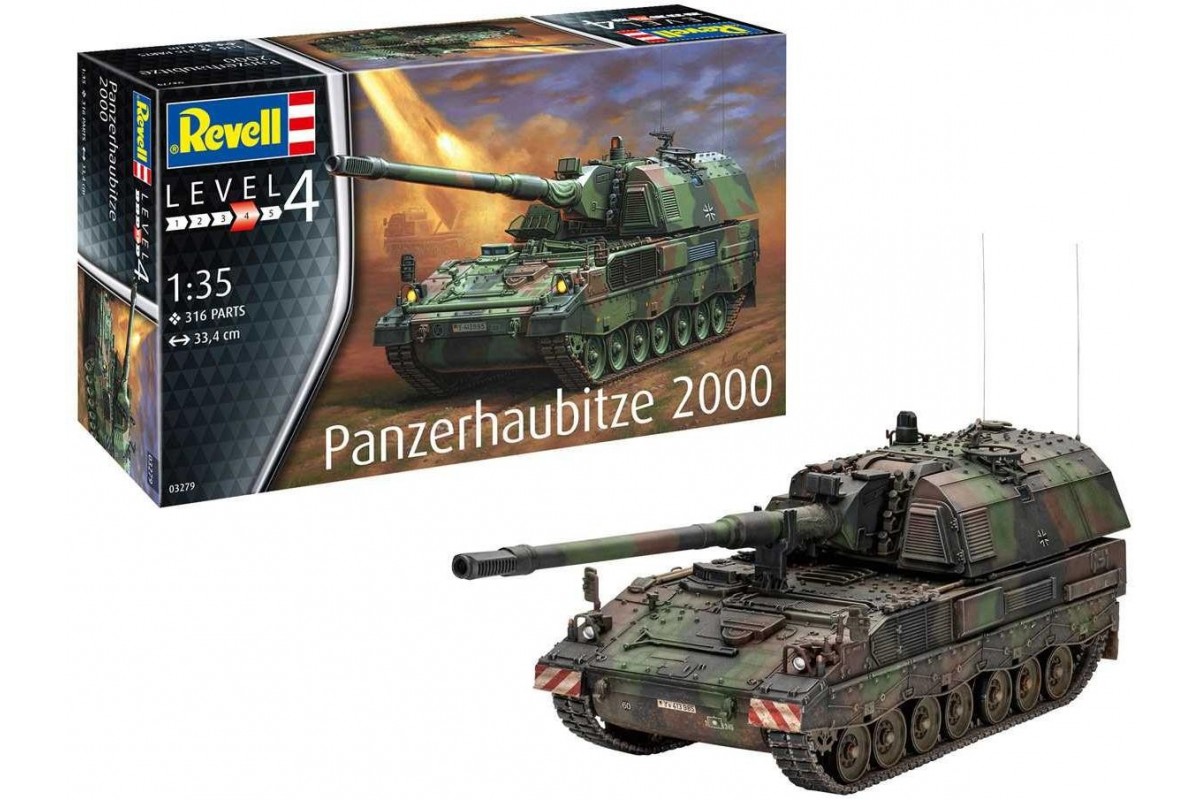 LSJTZ Deutsch gepanzerte Fahrzeuge Modell Panzerhaubitze 1:72 2000 selbstangetriebene Haubitze