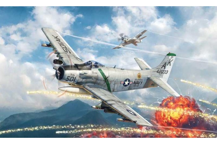 Model Kit letadlo 2788 - A-1H Skyraider (1:48)