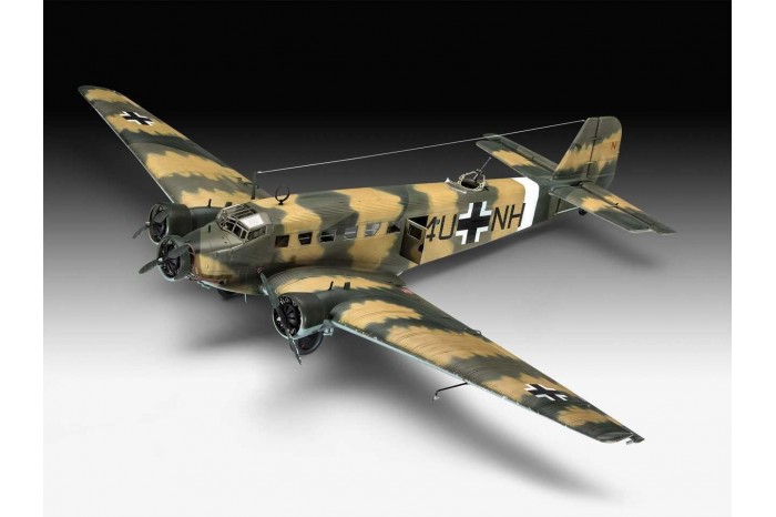 Plastic ModelKit letadlo 03918 - Junkers Ju52/3m Transport (1:48)