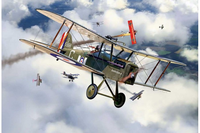 ModelSet letadlo 63907 - British Legends - British S.E. 5a (1:48)
