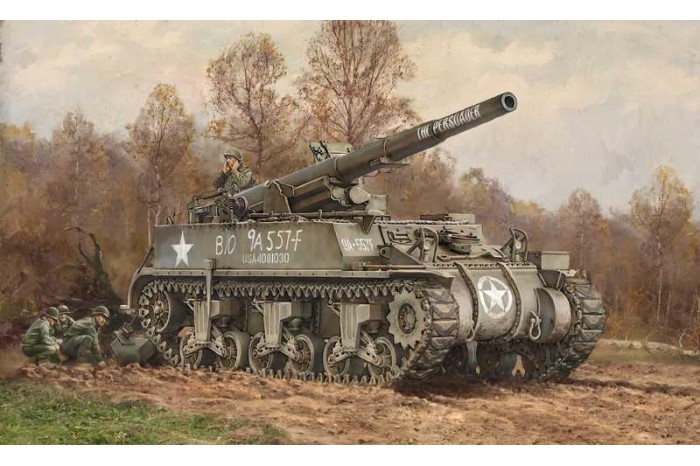 Model Kit tank 7076 - M12 Gun Motor Carriage (1:72)