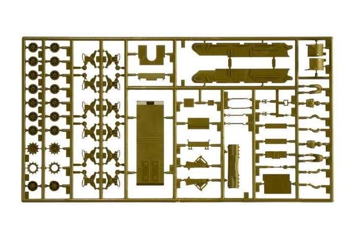 Model Kit tank 7076 - M12 Gun Motor Carriage (1:72)