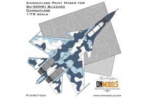 Mask set - Su-30MKI Blizzard Flanker (1:72) - 72/827-024