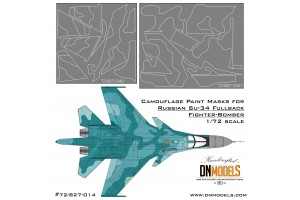 Mask set - Su-34 Fullback (1:72) - 72/827-014