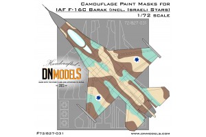 Mask set - F-16C Barak (1:72) - 72/827-031