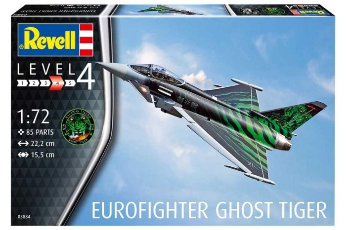 Plastic ModelKit letadlo 03884 - Eurofighter "Ghost Tiger " (1:72)