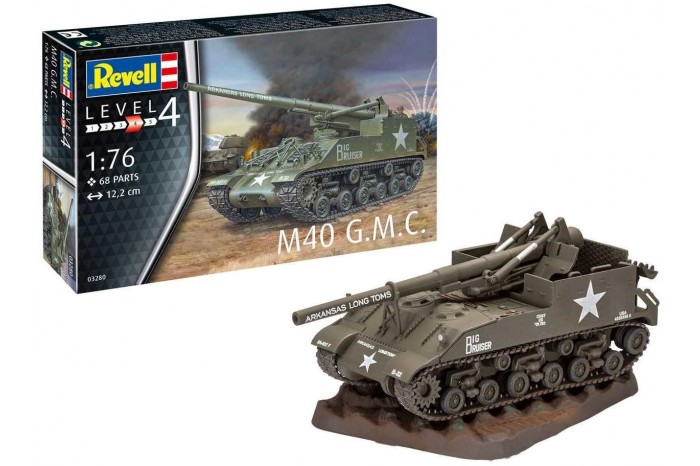 Plastic ModelKit tank 03280 - M40 G.M.C. (1:76)