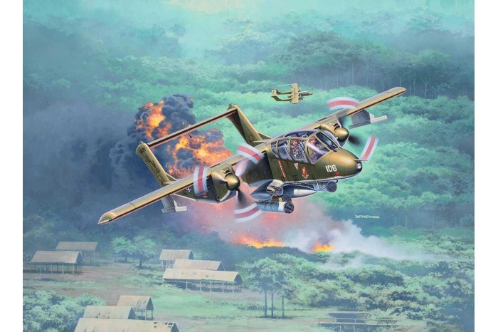 ModelSet letadlo 63909 - OV-10A Bronco (1:72)