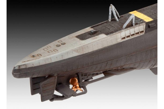 ModelSet ponorka 65154 - German Submarine Type VII C/41 (1:350)