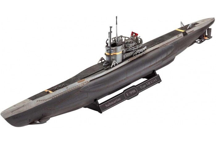 ModelSet ponorka 65154 - German Submarine Type VII C/41 (1:350)