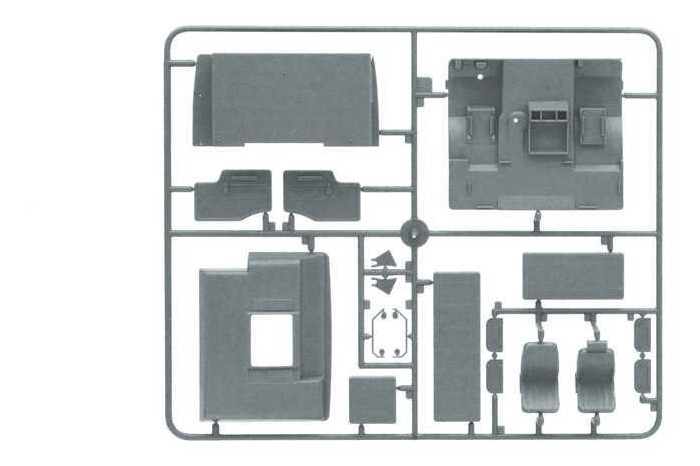 Model Kit truck 3943 - Mercedes-Benz 2238 6x4 (1:24)