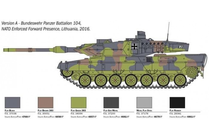 Model Kit tank 6567 - Leopard 2A6 (1:35)
