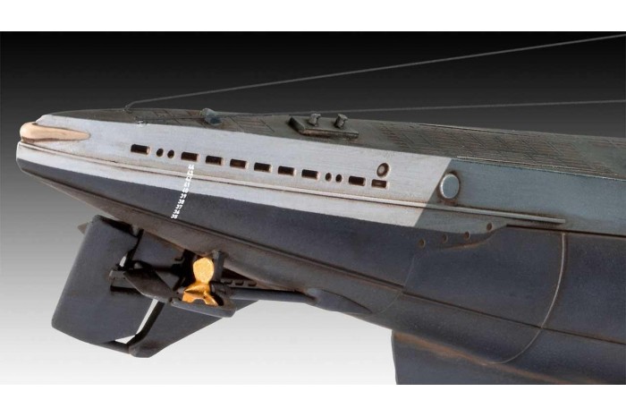 ModelSet ponorka 65155 - German Submarine Type IIB (1943) (1:144)