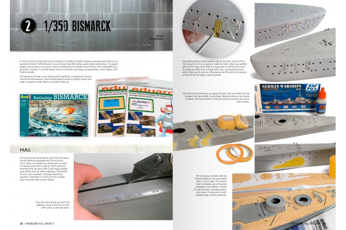 MODELLING FULL AHEAD 3: BISMARK & TIRPITZ