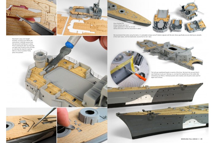 MODELLING FULL AHEAD 3: BISMARK & TIRPITZ